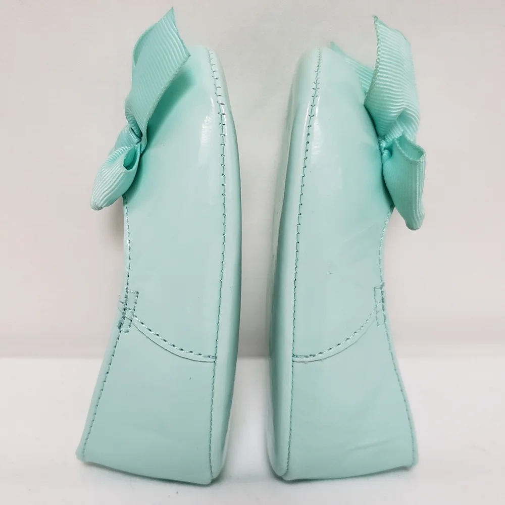 Light Blue Baby Target Slipper Shoes